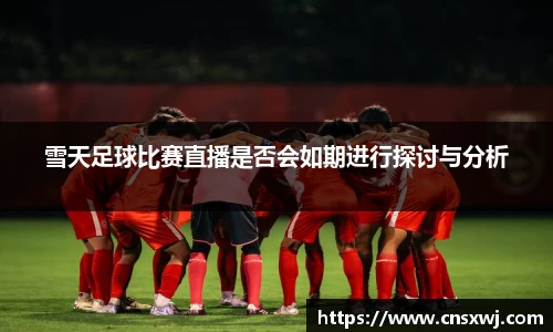 雪天足球比赛直播是否会如期进行探讨与分析